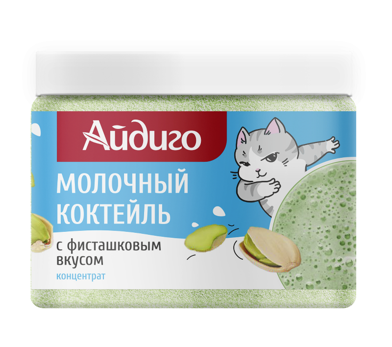 Молочный коктейль "Фисташковый" Айдиго, 250 г
