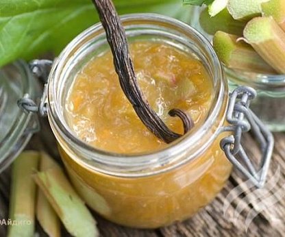 Конфитюр из ревеня и апельсинов
