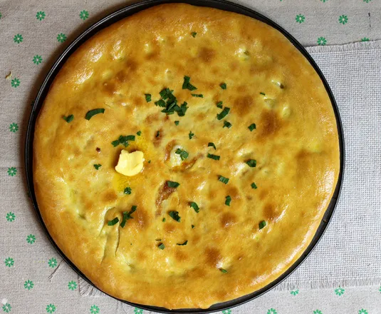 Осетинский пирог с картофелем и сулугуни