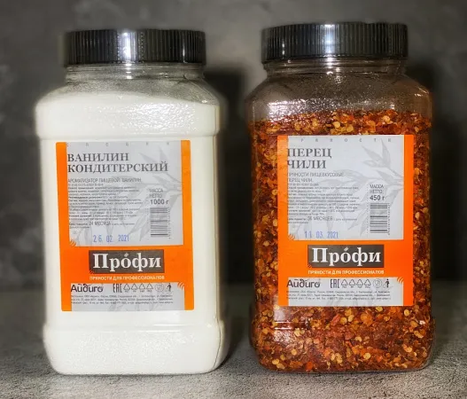 Новинки HoReCa: ванилин кондитерский и перец чили дроблёный