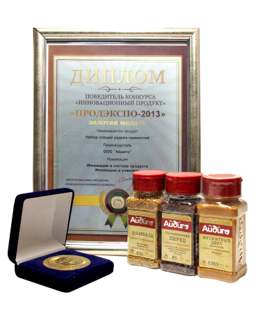 Золотая медаль на "Продэкспо-2013"