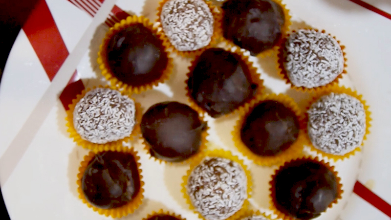 Ромовые шоколадные конфеты