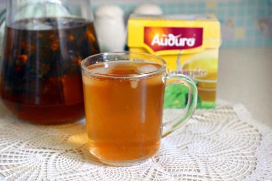 Холодный травяной чай "Мята и лемонграсс"