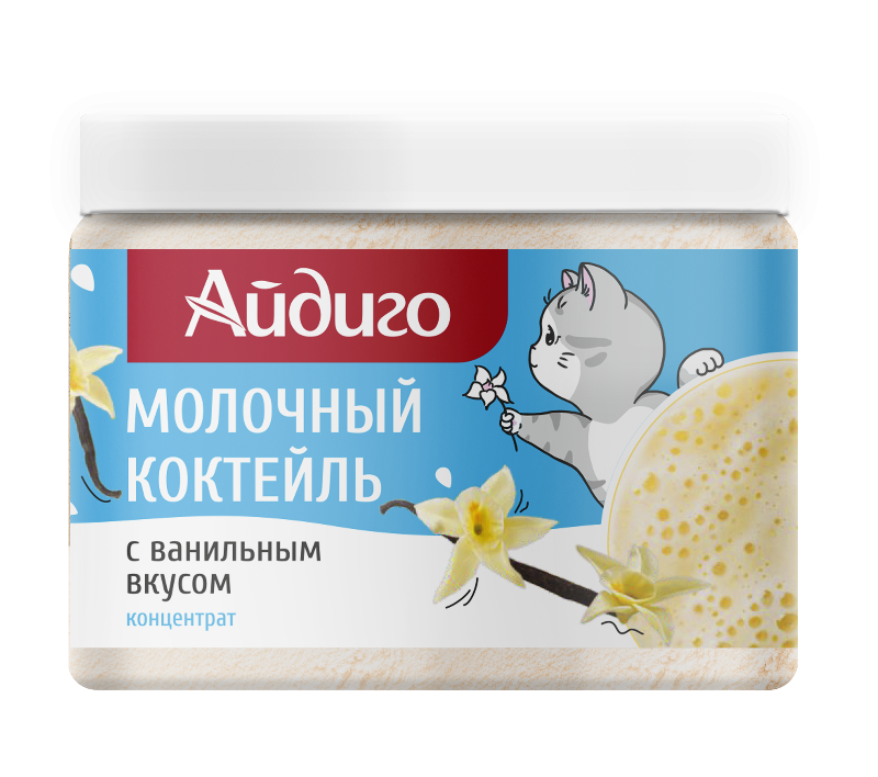 Молочный коктейль "Ванильный" Айдиго