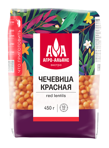 Чечевица красная Агро-Альянс Экстра