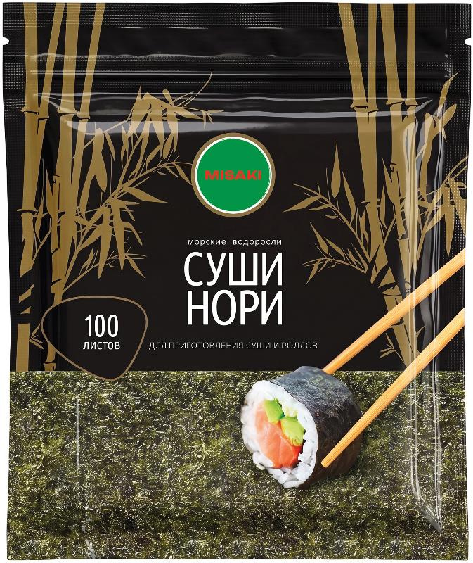 Водоросли нори Misaki, 100 листов