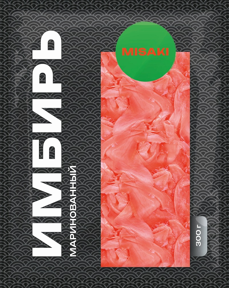 Имбирь маринованный розовый Misaki