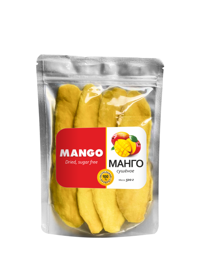 Манго сушеное "MANGO", 500 г