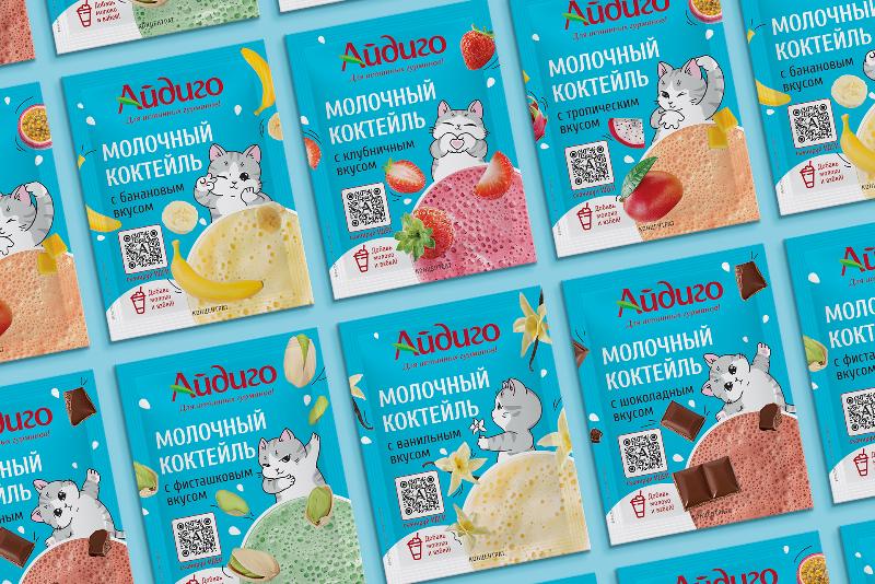 Порционные молочные коктейли Айдиго для детей и взрослых!