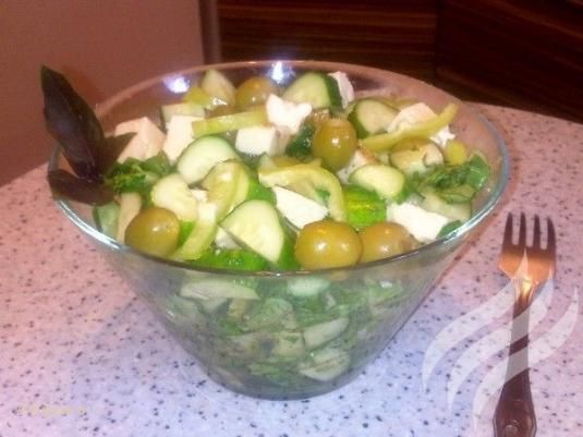 Зеленый салат «По-гречески»