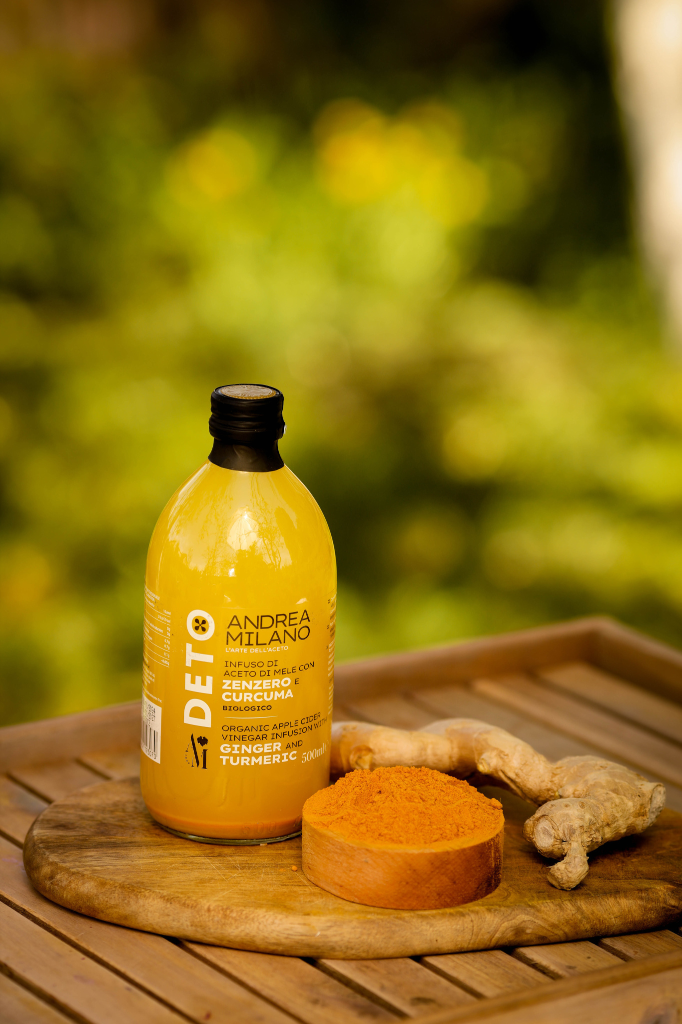 уксус с имбирем и куркумой