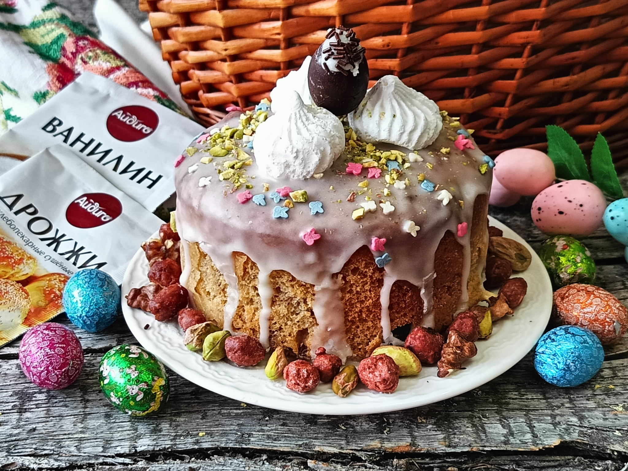 рецепты на пасху кулич рецепты