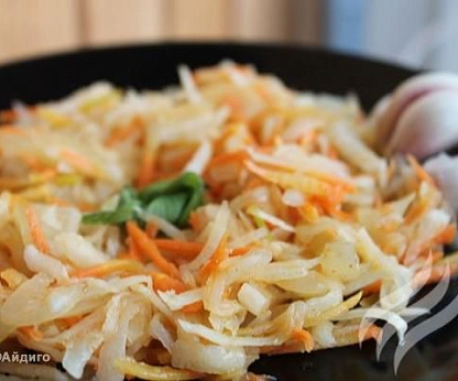 Салат из моркови и дайкона