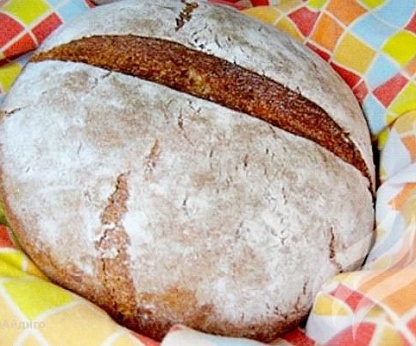Хлеб ржаной без закваски