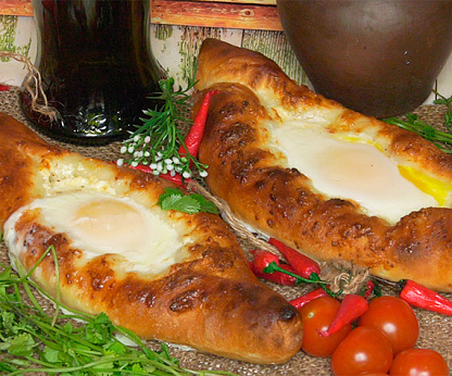 Хачапури по-аджарски