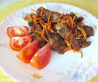 Хрустящие кусочки свинины