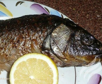 Карась в фольге