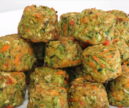 Овощная порционная закуска, запечённая в духовке