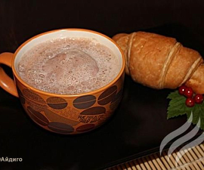 Летний какао или шоколадный смузи