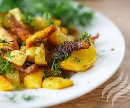 Картофель с розмарином