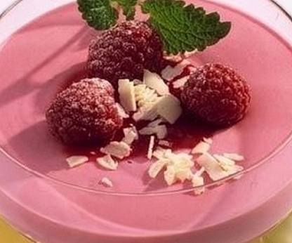 Клюквенный мусс