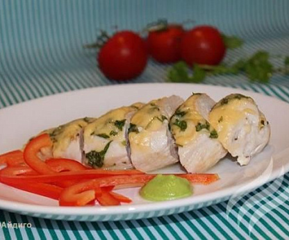 Куриная грудка под сыром