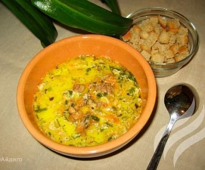 Суп с фасолью и мясным фаршем