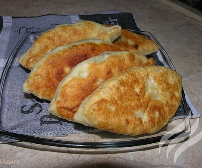 Пирожки с картофелем и грибами постные