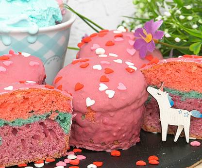 Unicorn cake (кекс единорожков)
