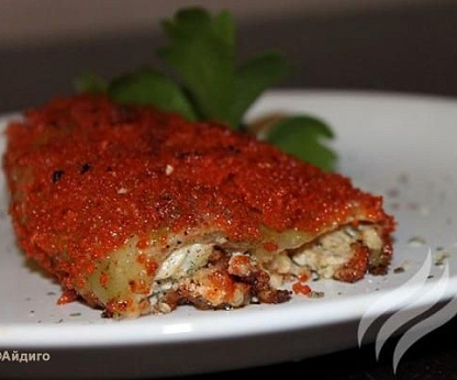 Перец с сыром в панировке