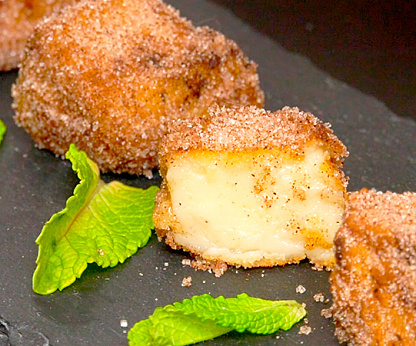 Жареное молоко или leche frita
