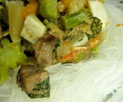 Рагу с мясом и овощами