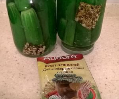 огурчики консервированные