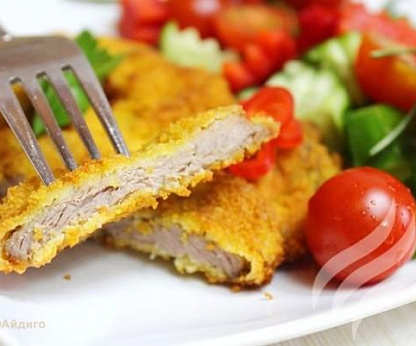 Шницель говяжий