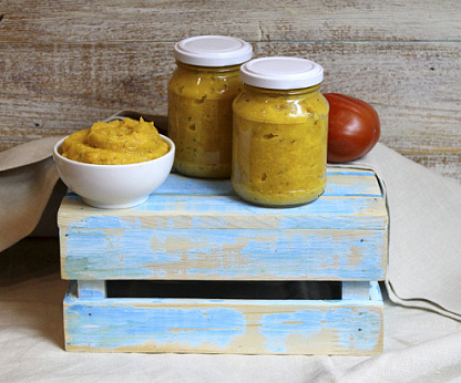 Икра кабачковая с яблоками