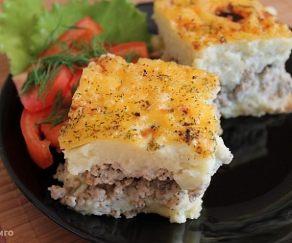 Картофельная запеканка с мясом