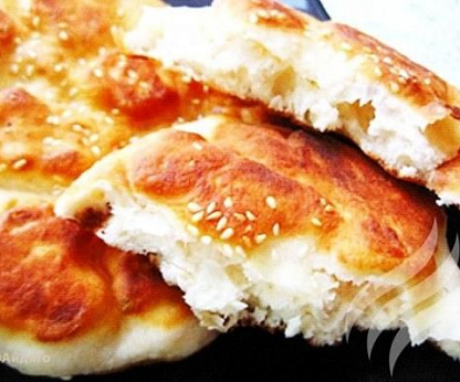 Пышные жареные лепёшки
