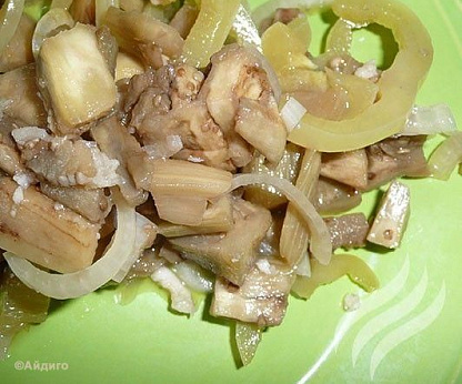 Закуска из баклажан