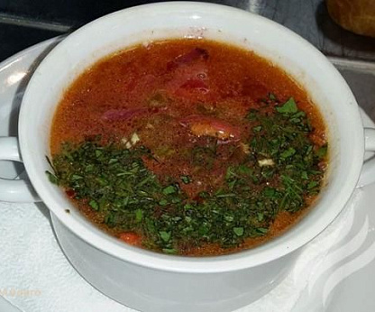 Борщ по-молдавски
