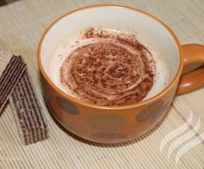 Домашний капуччино с корицей