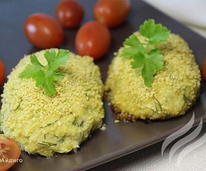 Котлеты капустные с куриным фаршем
