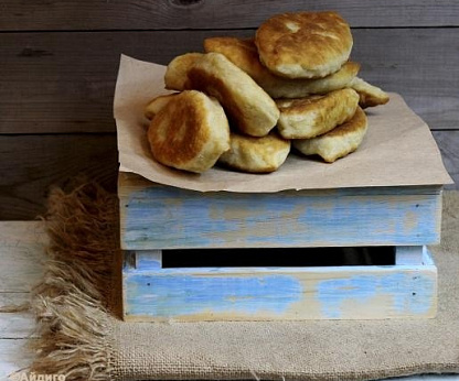 Пироги с картошкой постные