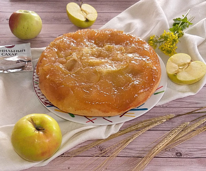 Яблочный пирог наизнанку