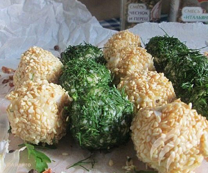 Сырные шарики