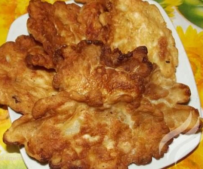 Быстрые куриные оладьи без муки