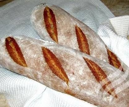 Ржаные батоны с отрубями
