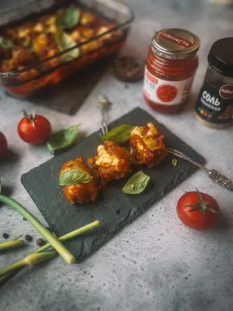 Рулетики из кабачка