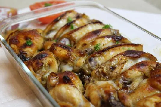 Куриные крылья медовые