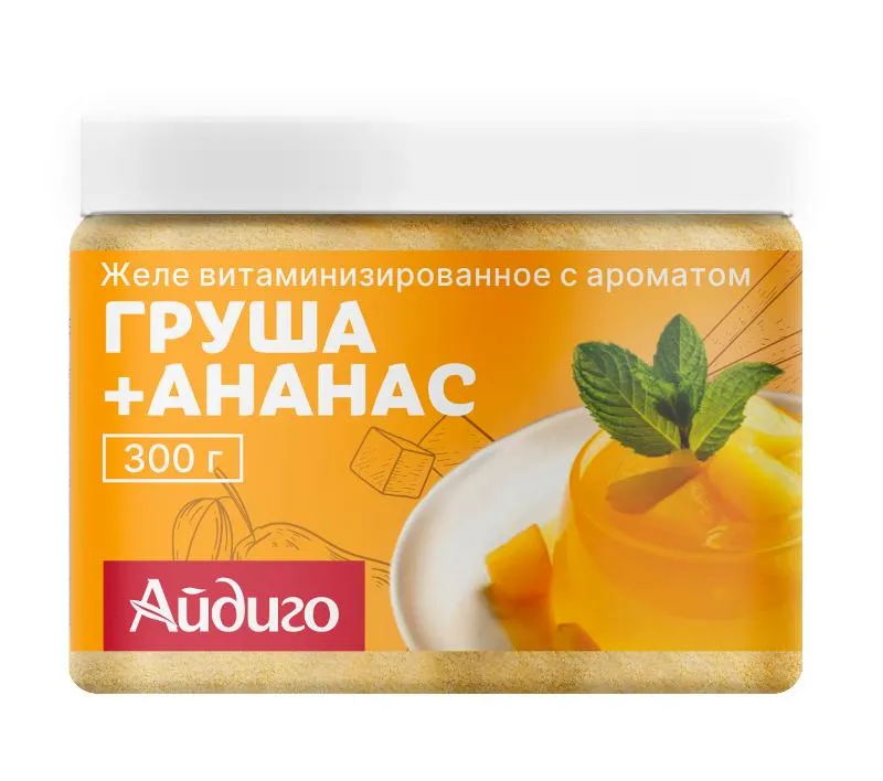 Желе Груша-Ананас, 300 г