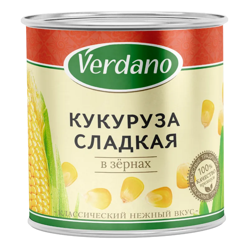 Кукуруза VERDANO (банка без ключа)